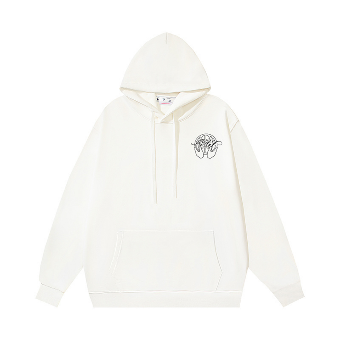 Sweat à Capuche Off-W Monogram