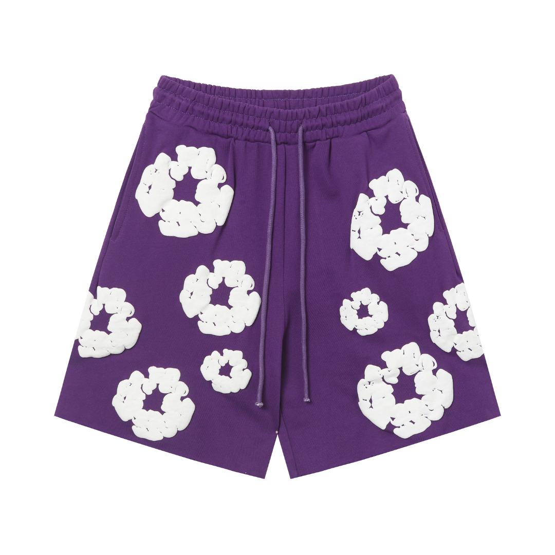 Ensemble Short Denim Trs Violet