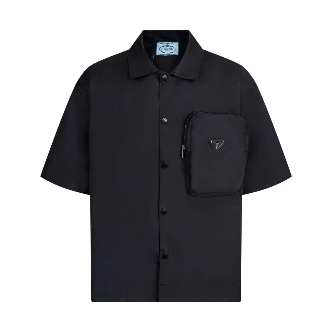 Chemise Monogram Pocket Badge