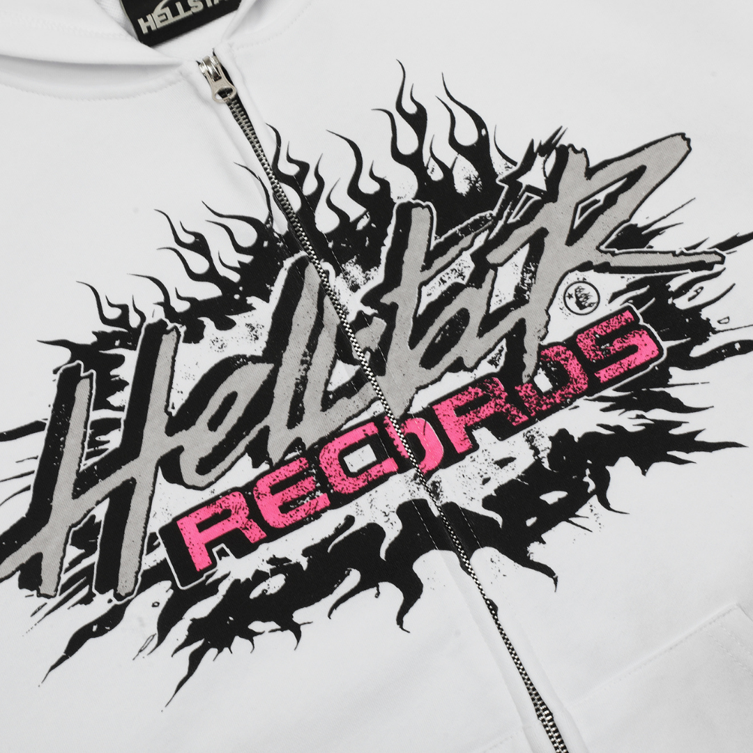 Sweat à Capuche Hell Zippé