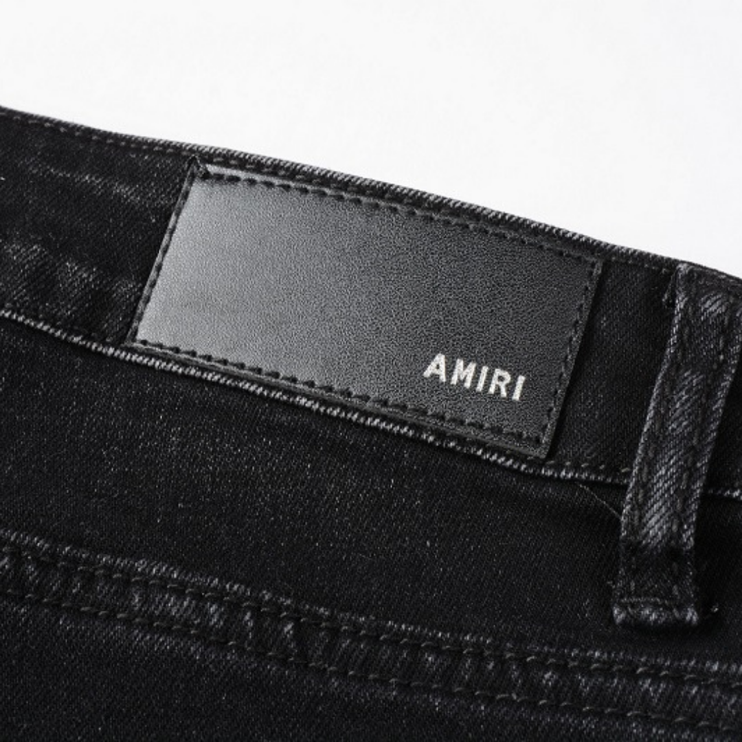 Jean Amr Noir Bandana Camo