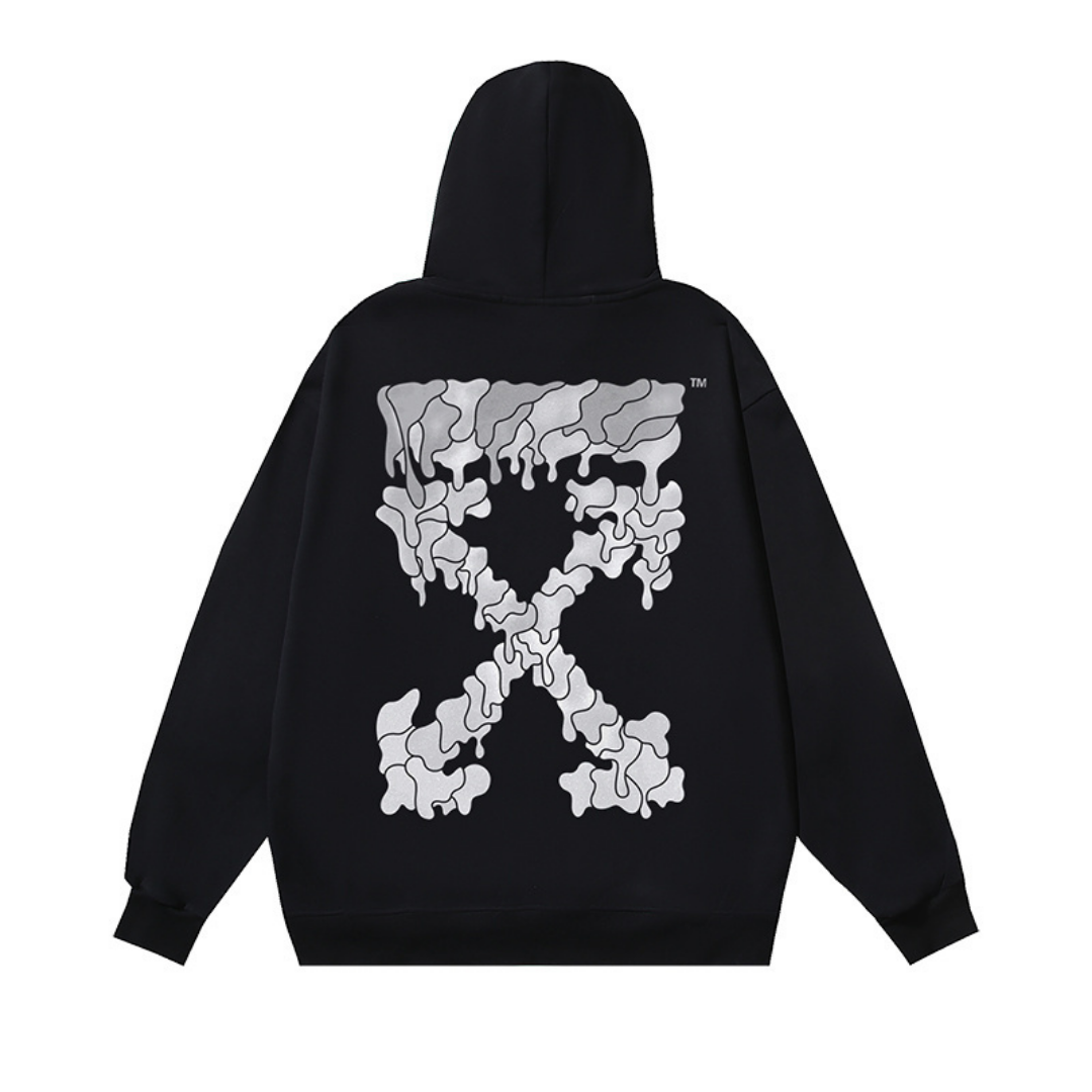 Sweat à Capuche Off-W Monogram