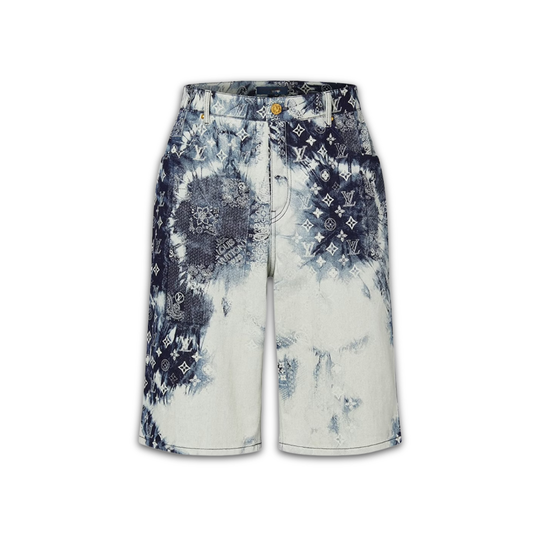 Short Monogram Bandana Denim