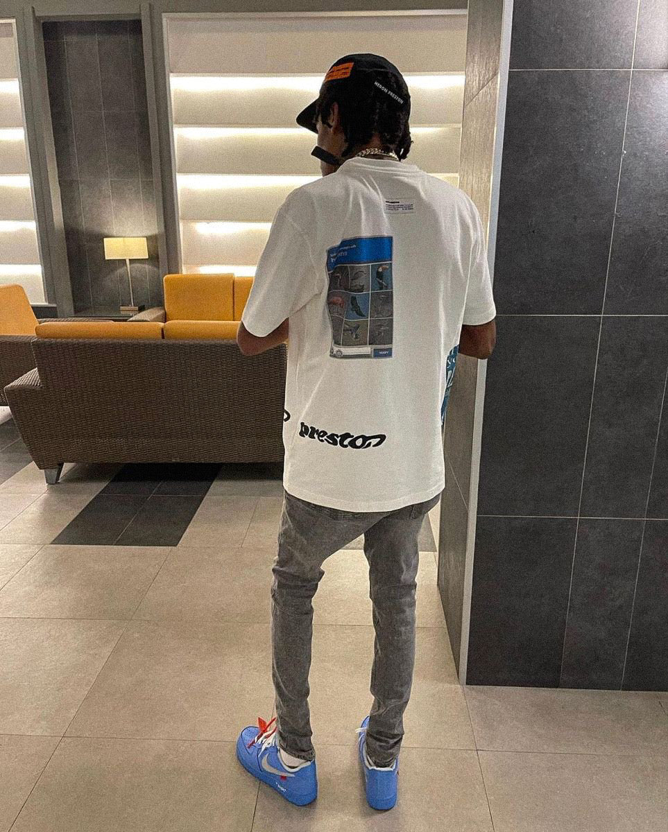 AF1 x Off University Bleu
