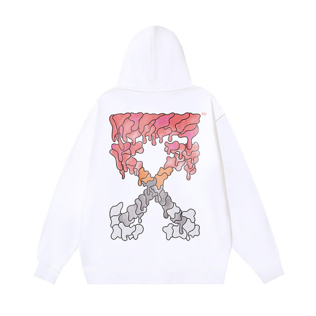Sweat à Capuche Off-W Monogram