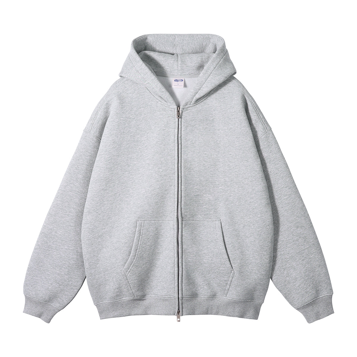 Sweat à Capuche FIVELEAFS Zippé