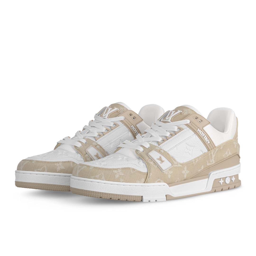 Baskets Monogram Beige