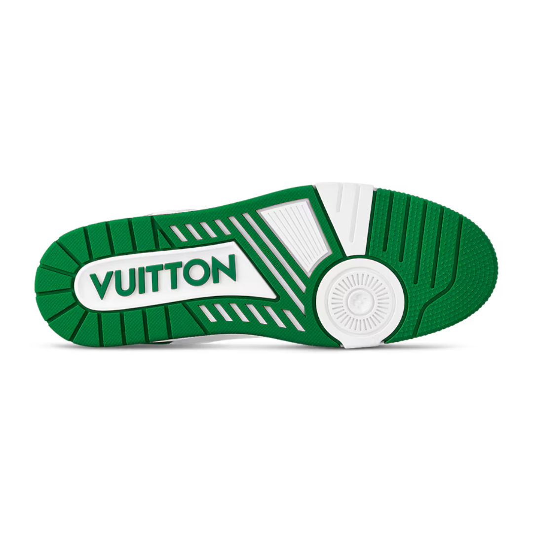 Baskets Monogram Vert Denim