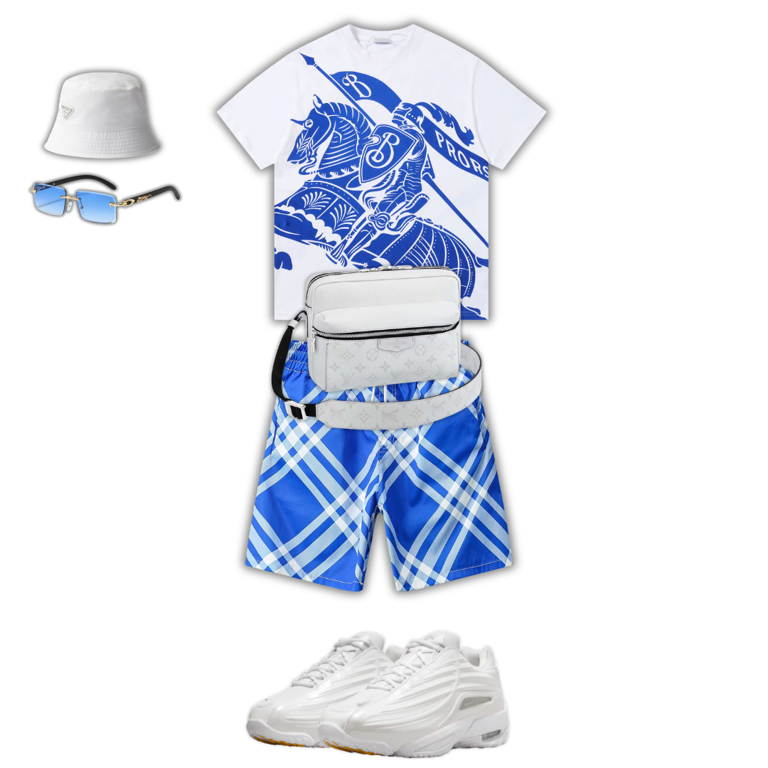 Lunettes de Soleil Outfit BB + Bag + Cap + + Sneakers