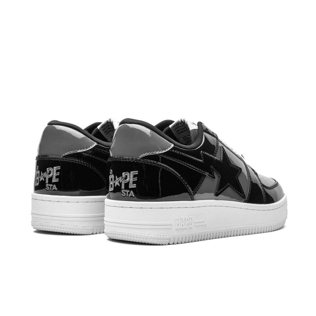 Bape Bapesta Noir Gris