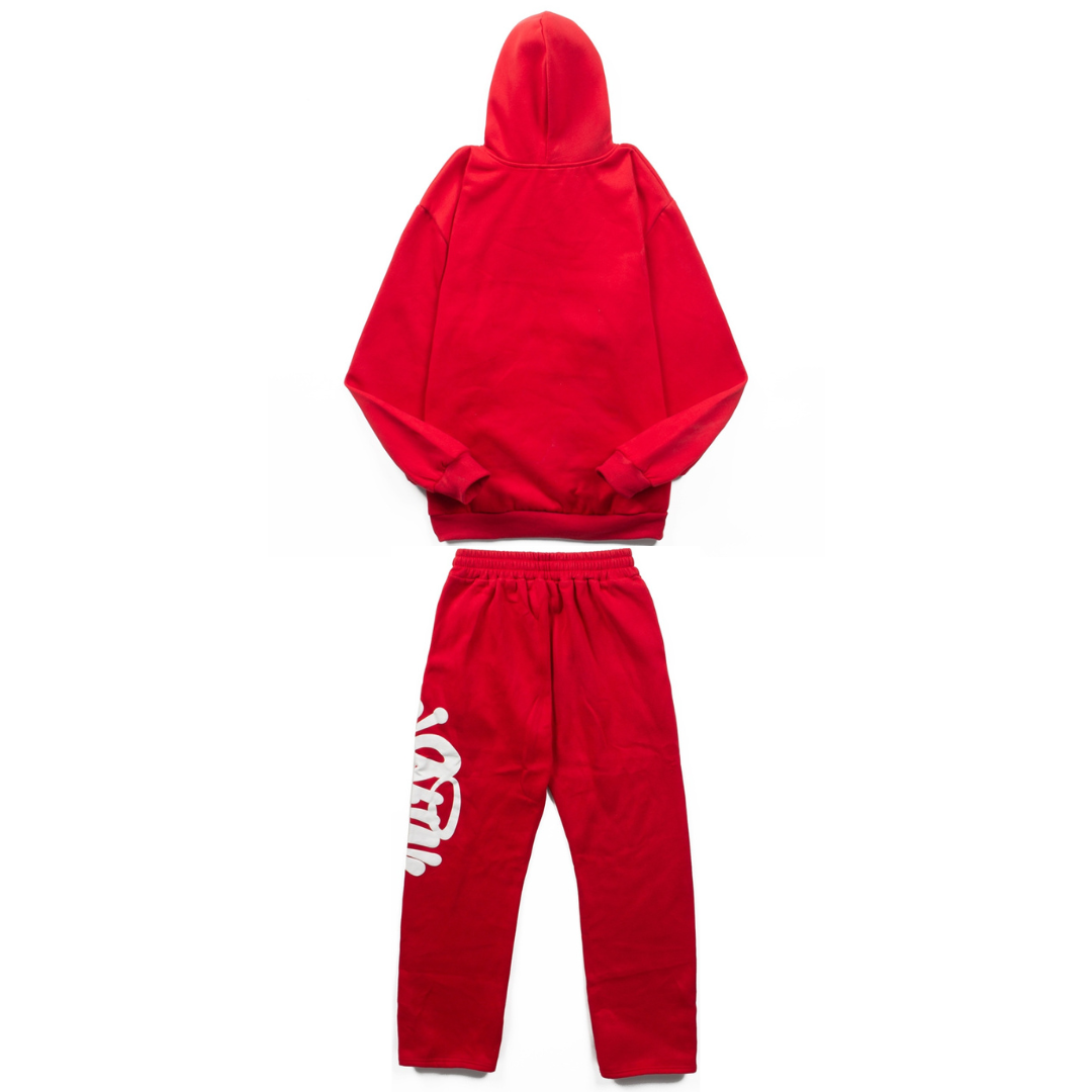Survêtement Syna Monogram Rouge