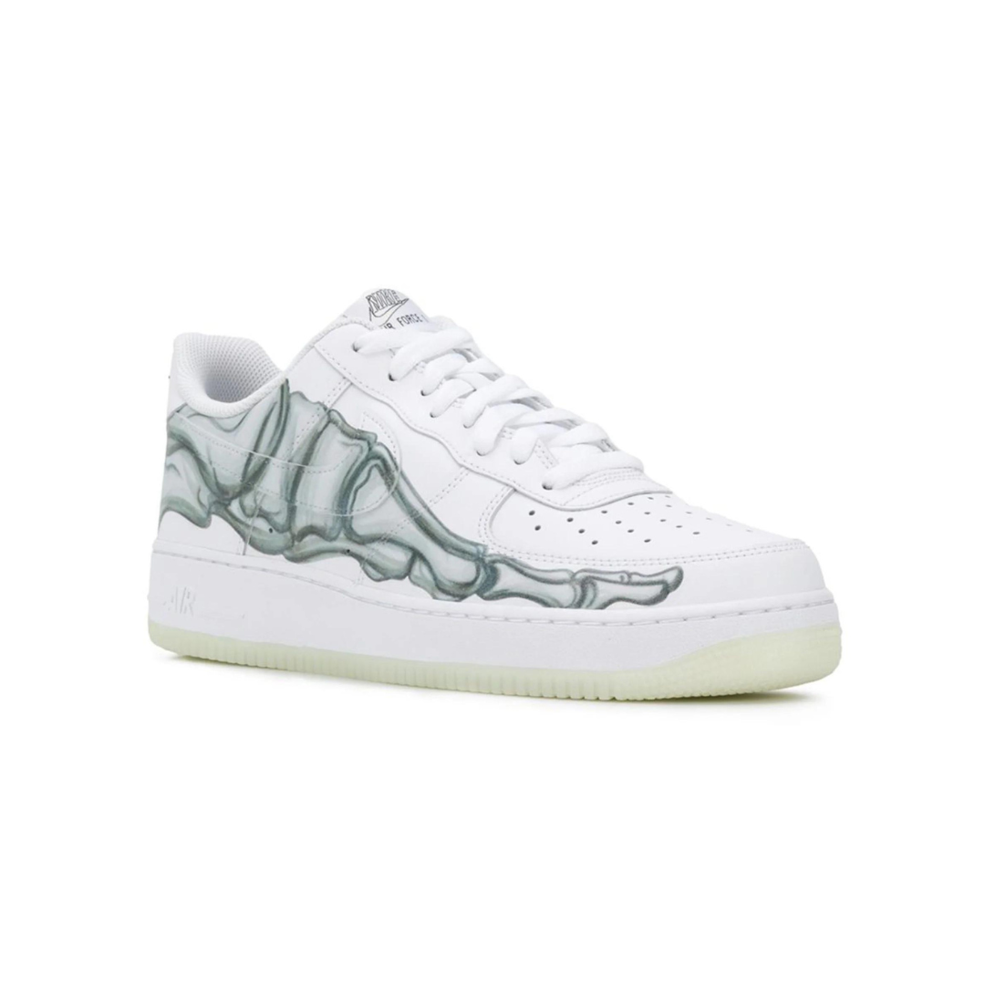 AF1 'Skeleton' Blanc