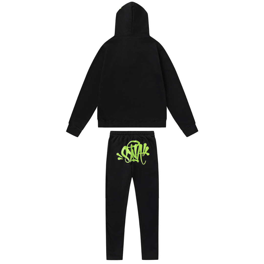 Survêtement Syna Noir Vert