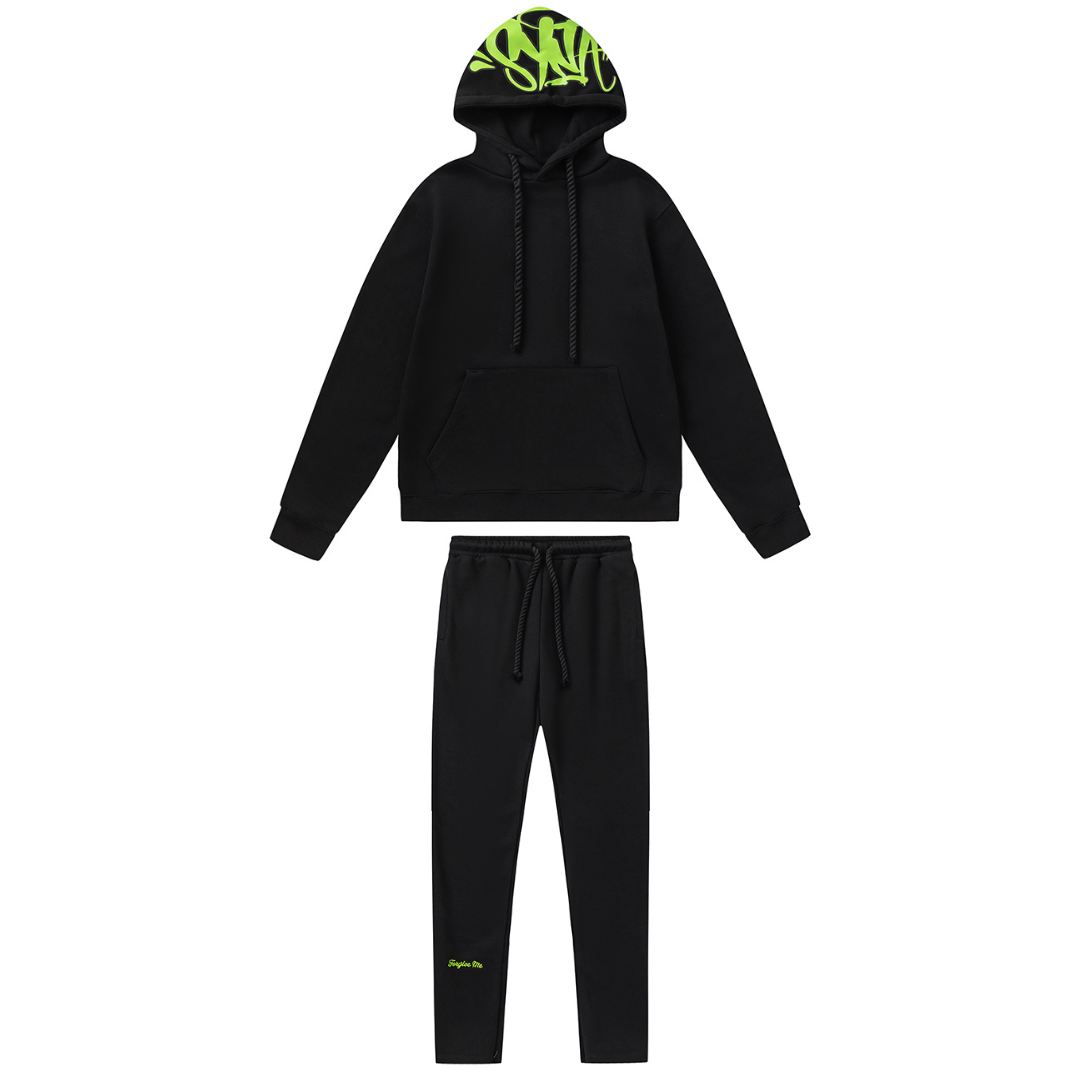 Survêtement Syna Noir Vert