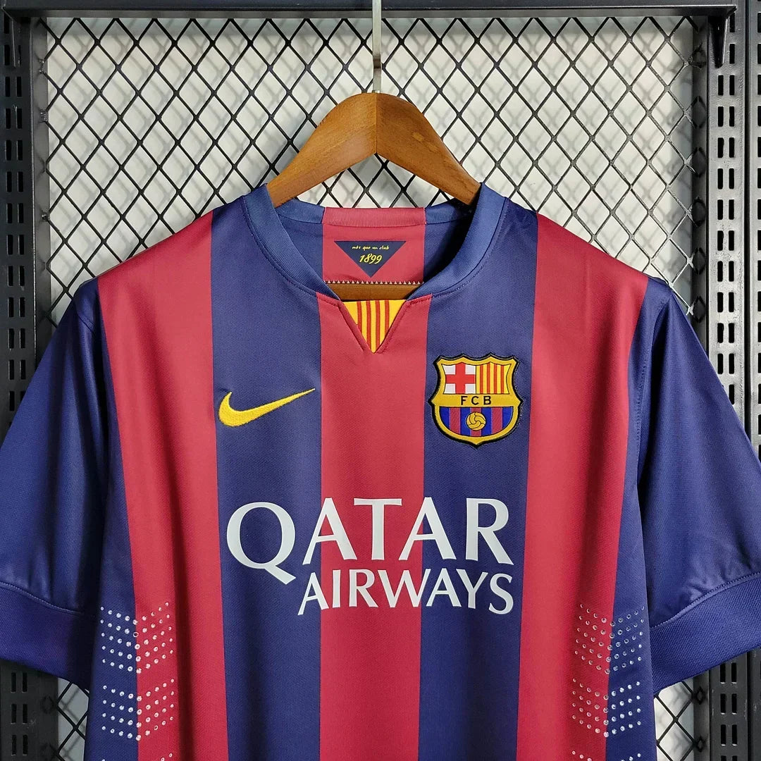 Maillot 2014-2015 Retro Barcelona Home