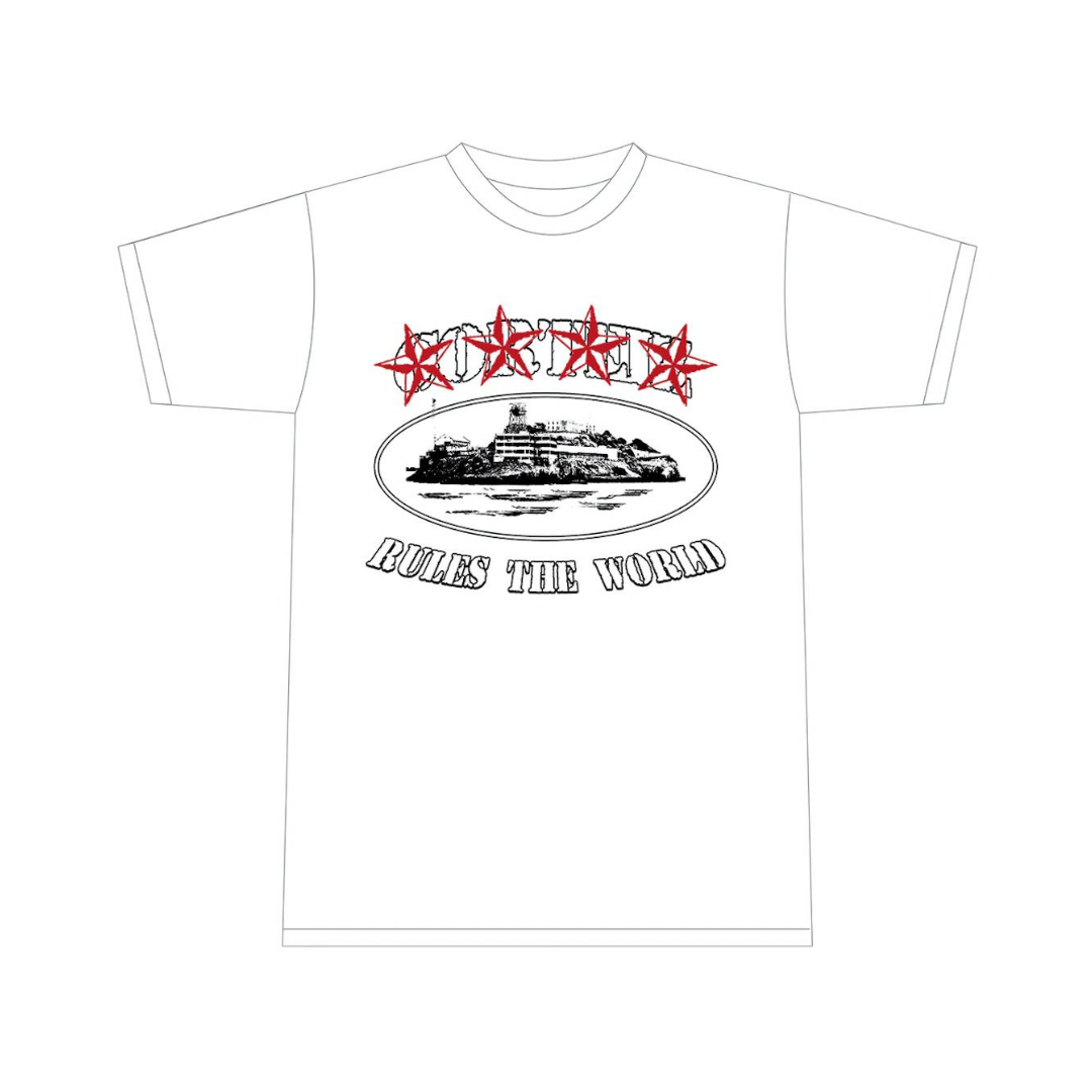 T-Shirt Rules The World Allstarz Blanc