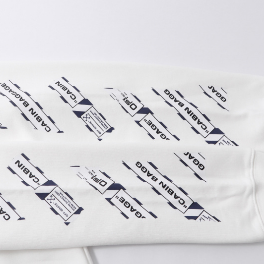 Sweat à Capuche Off-W Monogram