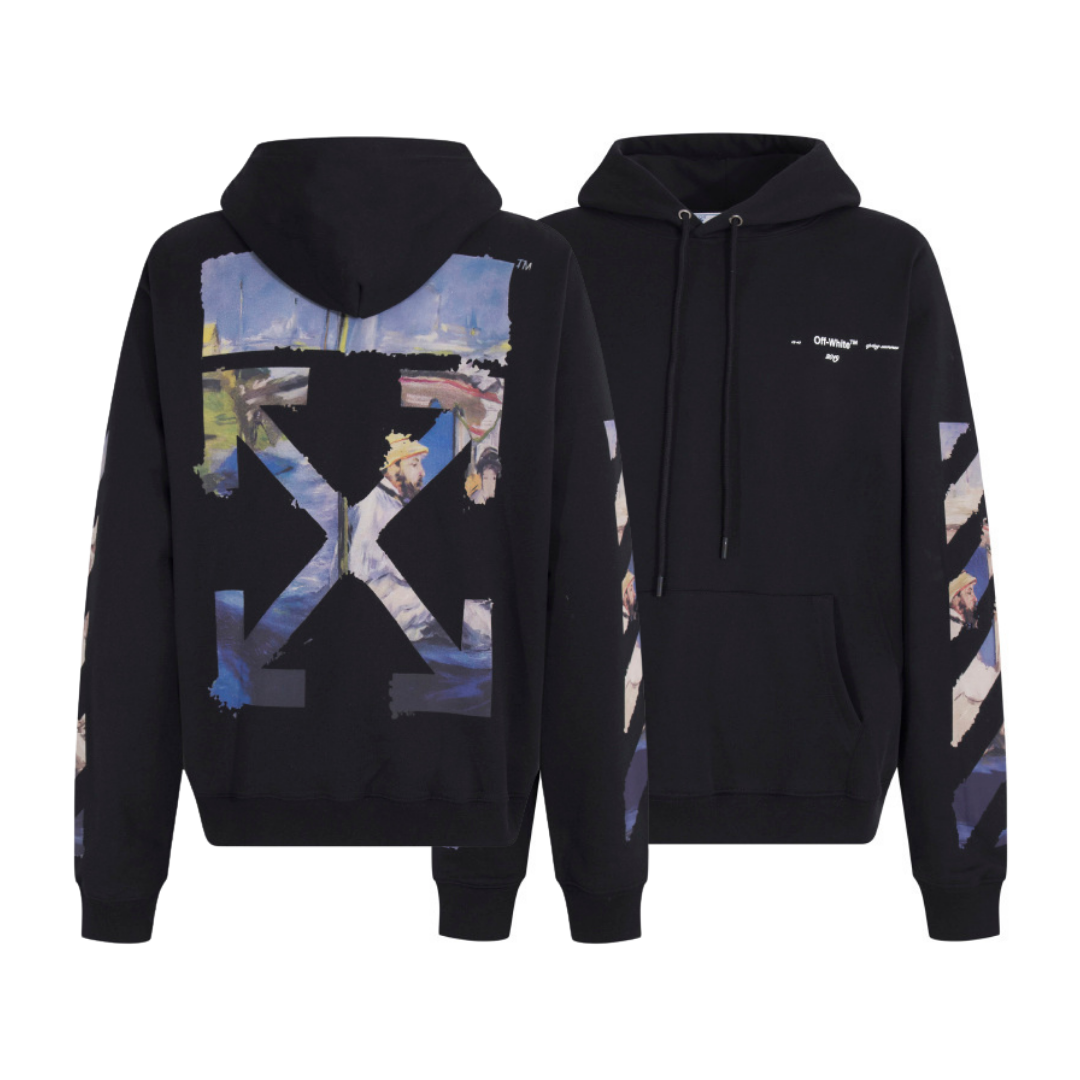 Sweat à Capuche Off-W Monogram