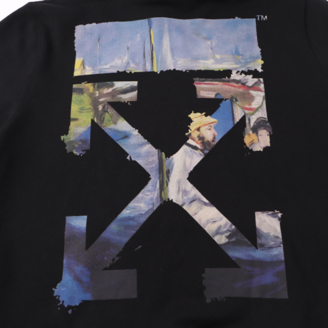 Sweat à Capuche Off-W Monogram