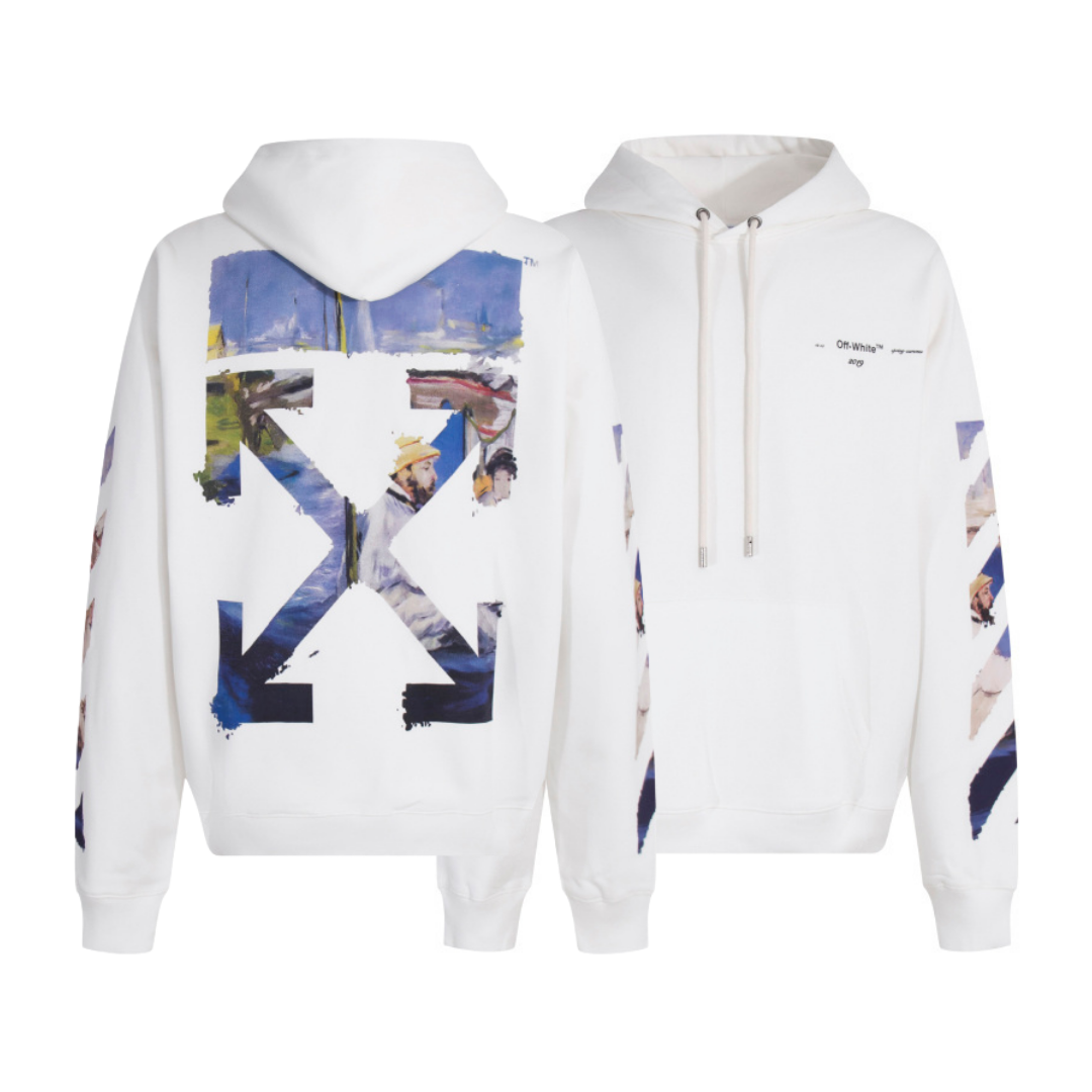 Sweat à Capuche Off-W Monogram