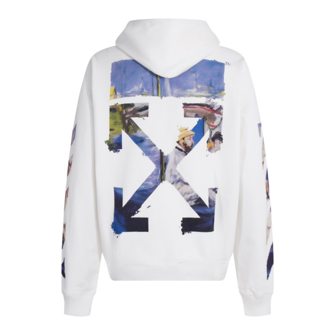 Sweat à Capuche Off-W Monogram