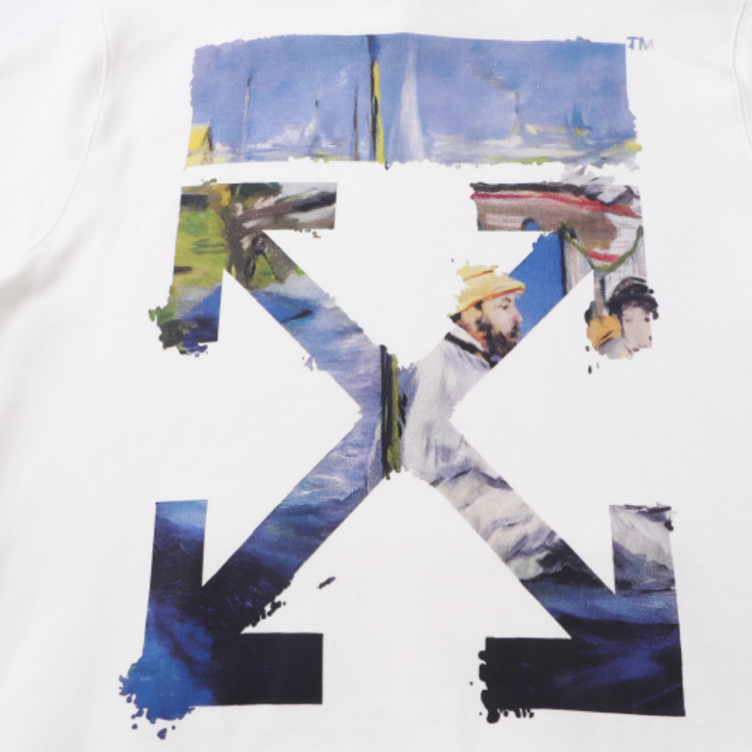 Sweat à Capuche Off-W Monogram