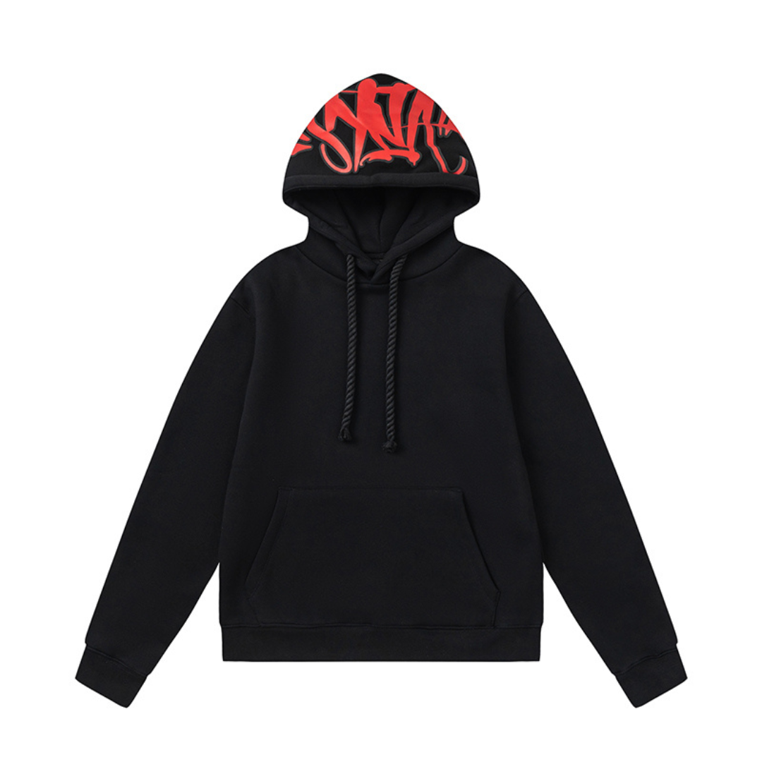 Survêtement Syna Noir Rouge