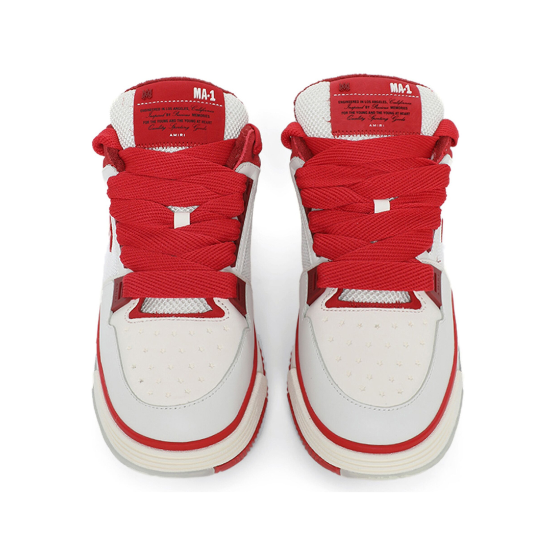 M.A Panelled Blanc Rouge