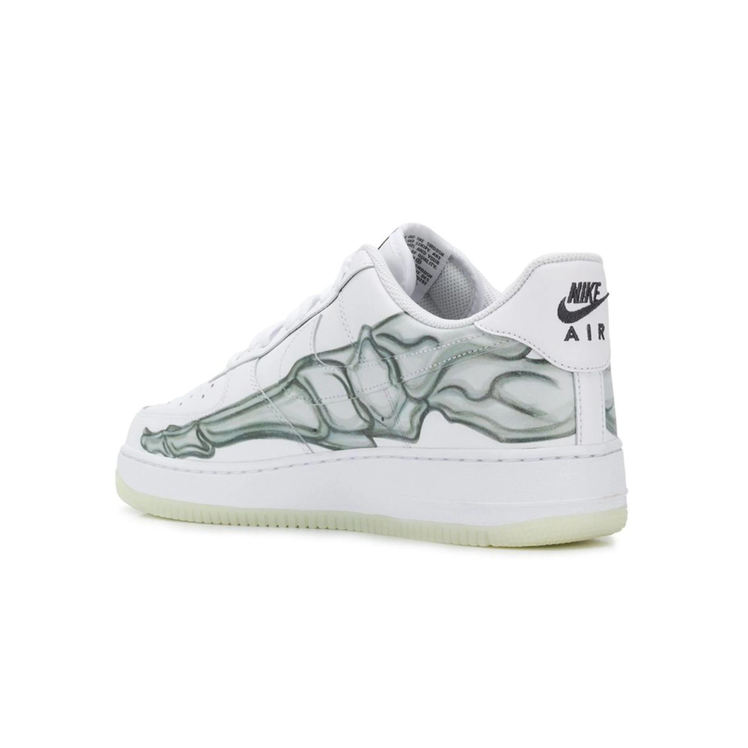 AF1 'Skeleton' Blanc