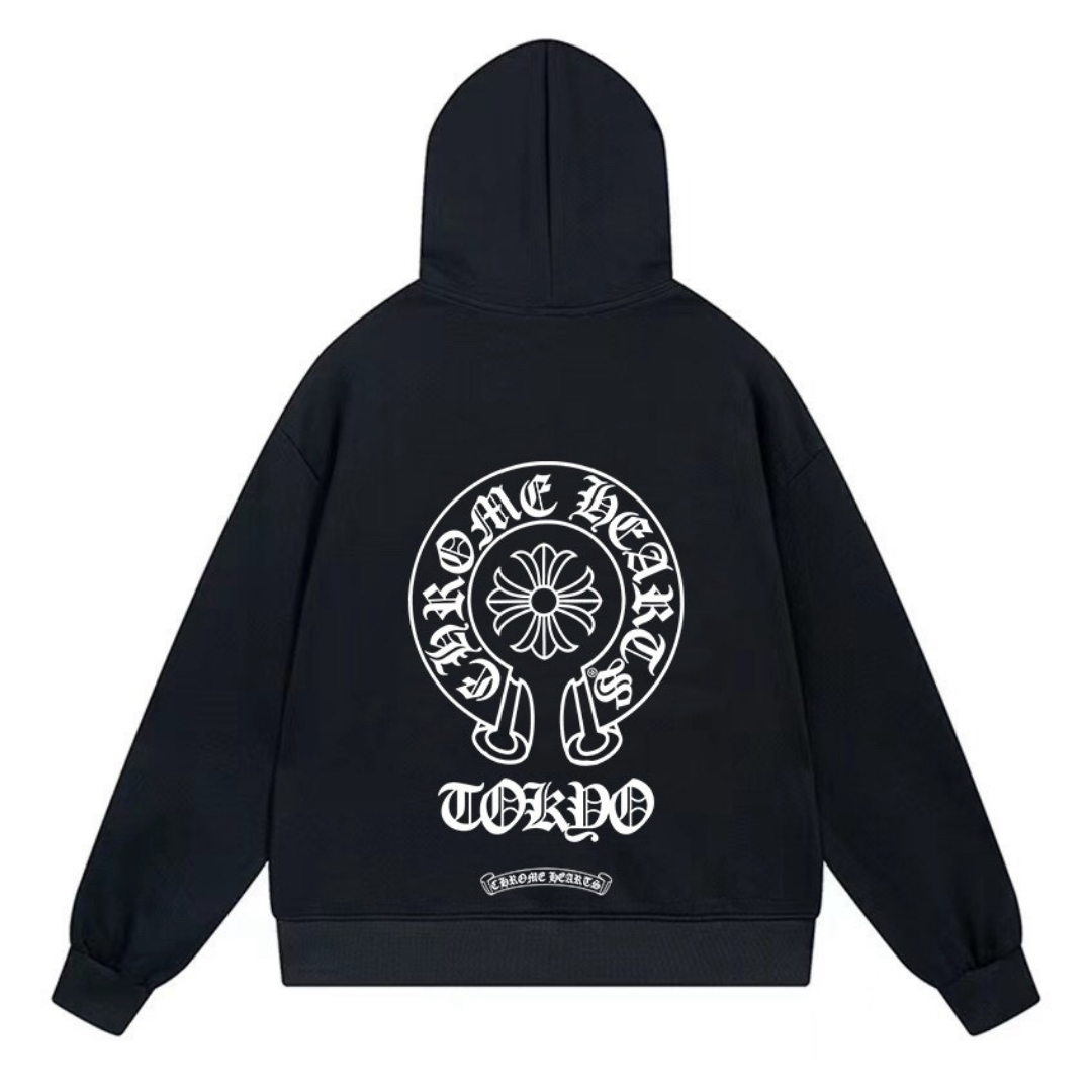 Sweat à Capuche Chrome