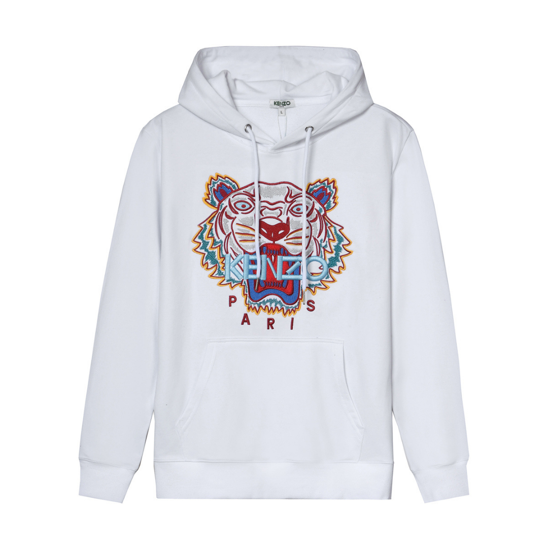 Sweat à Capuche Tiger Monogram