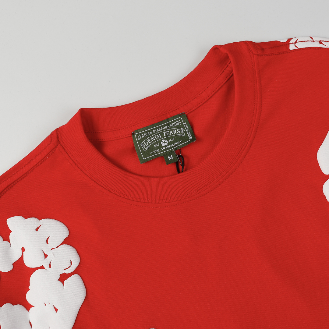 Ensemble Short Denim Trs Rouge