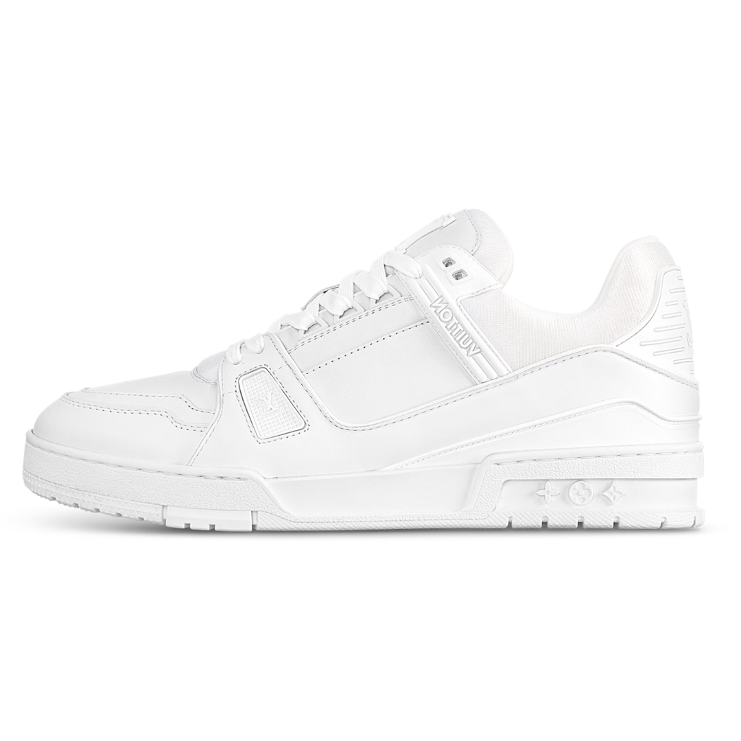 Baskets Monogram Blanc