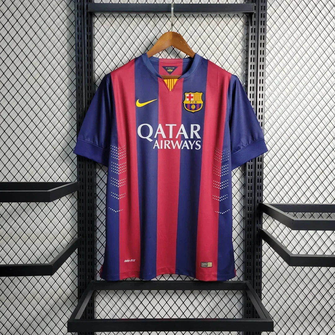 Maillot 2014-2015 Retro Barcelona Home