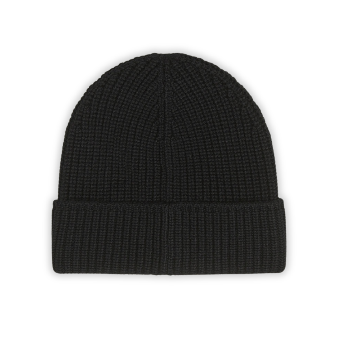 Bonnet Goose Noir Ribbed