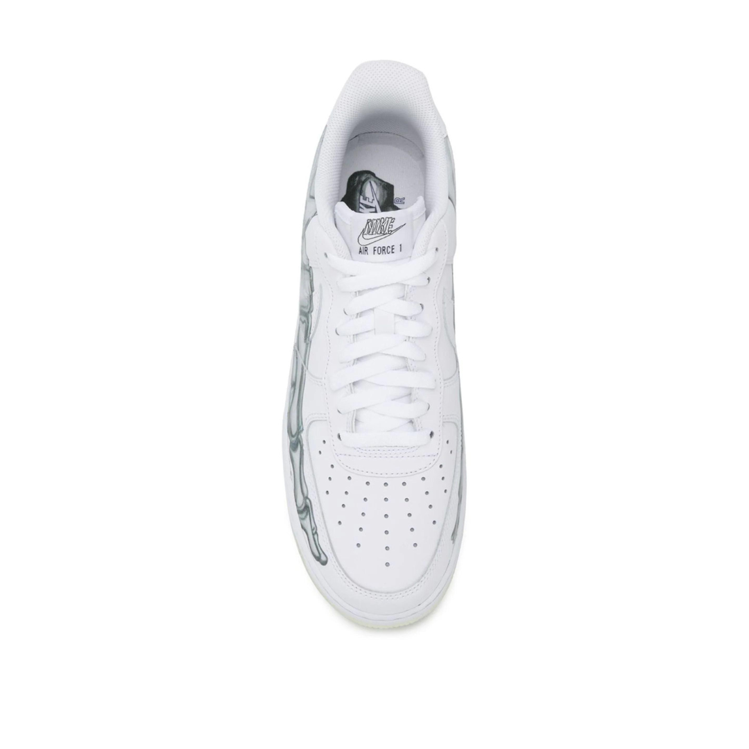 AF1 'Skeleton' Blanc
