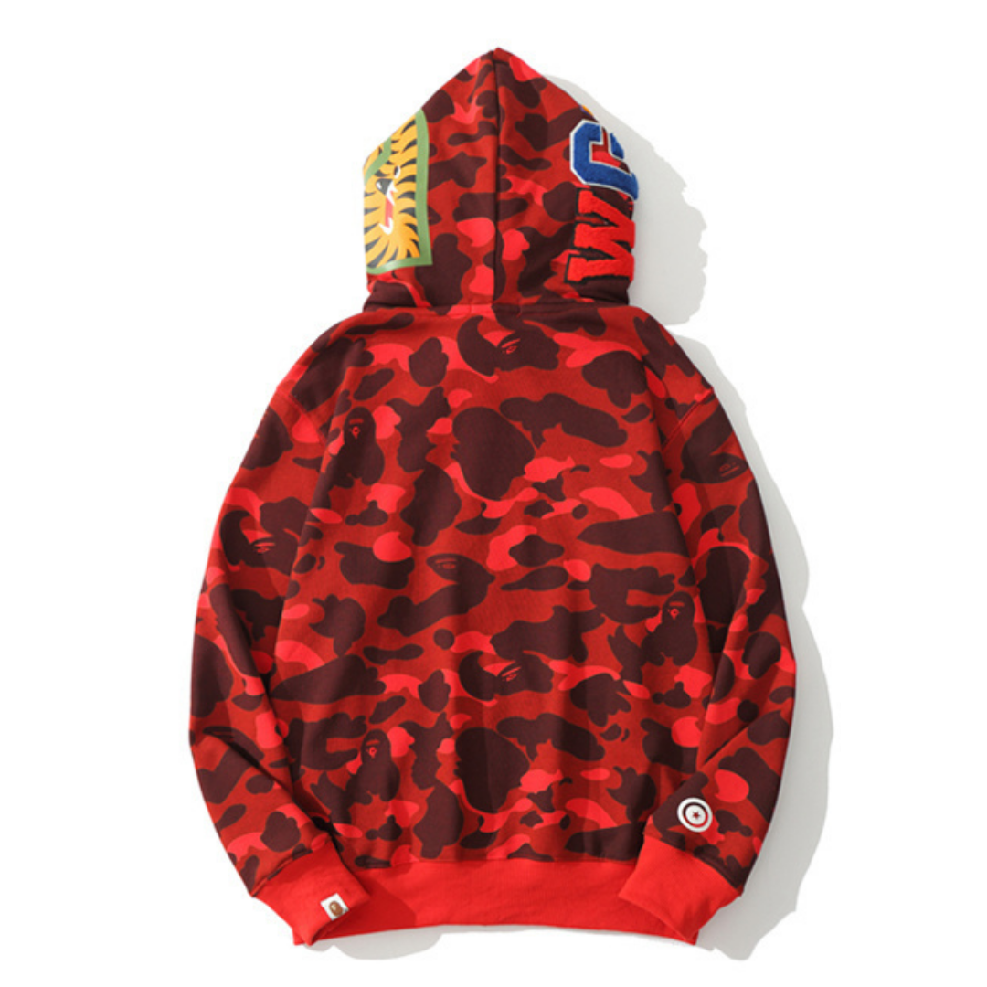 Sweat à Capuche Bape Zippé