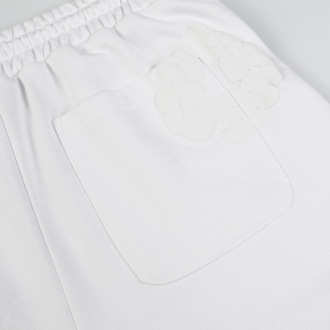 Ensemble Short Denim Trs Triple Blanc