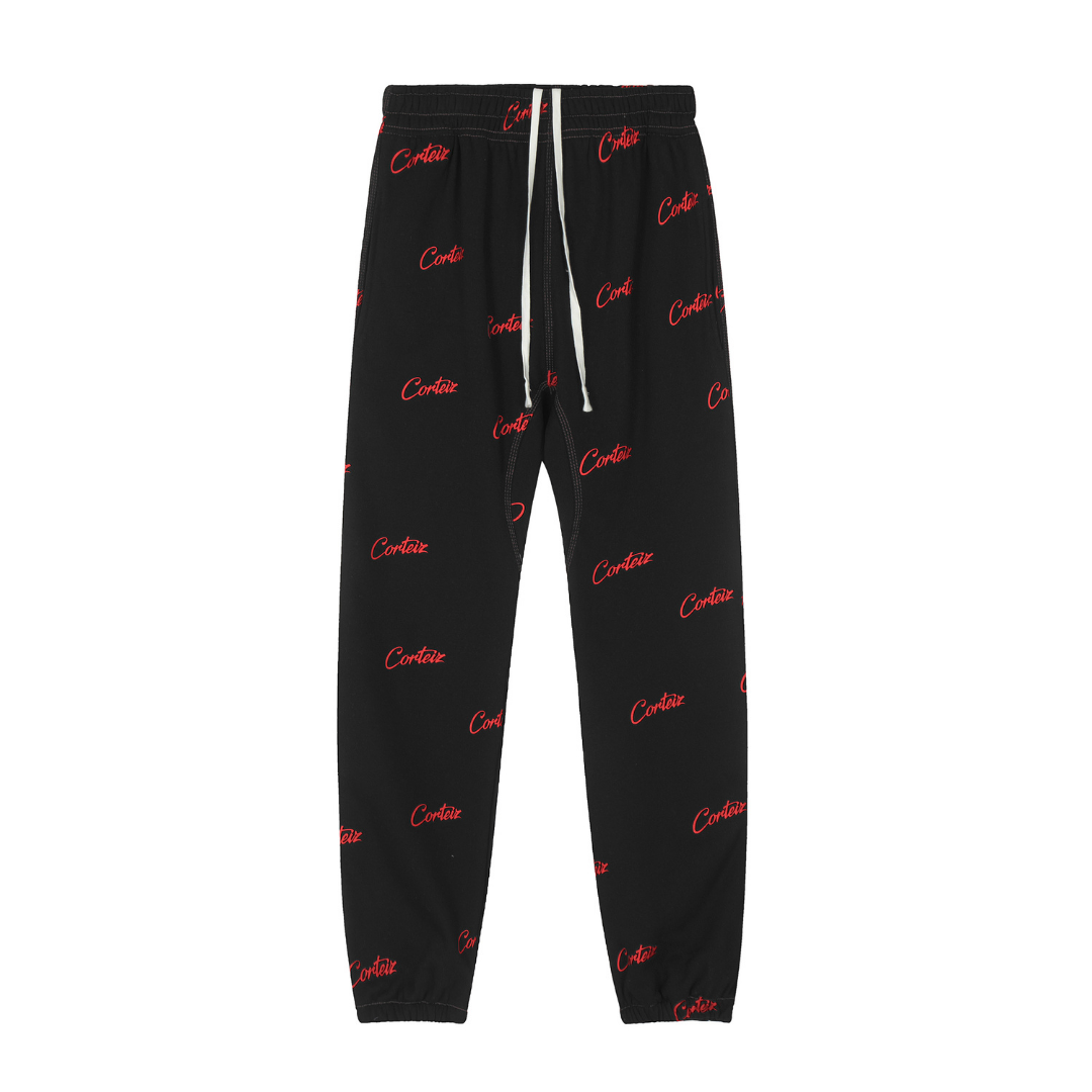 Pantalon Allstar Alcatraz Noir Rouge