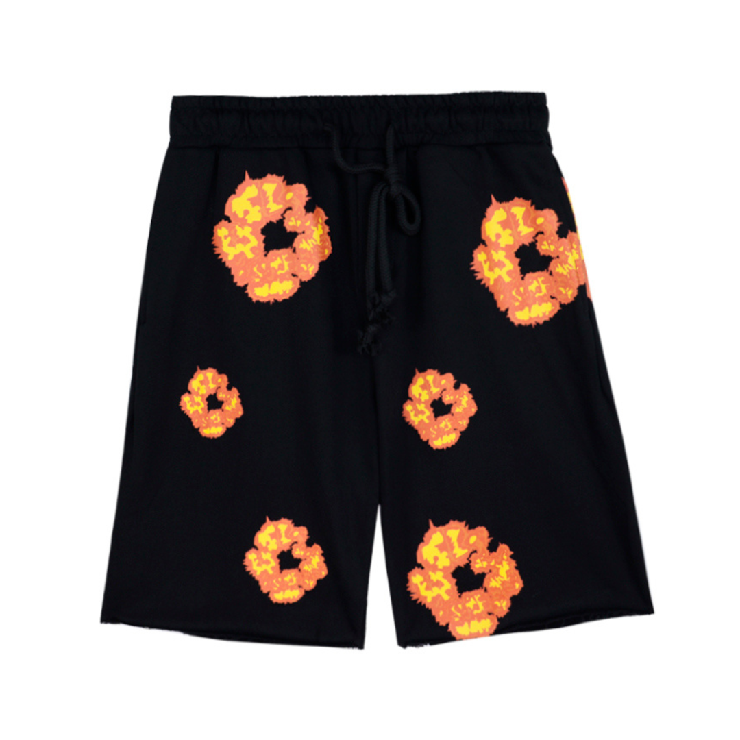 Short Denim Trs Noir