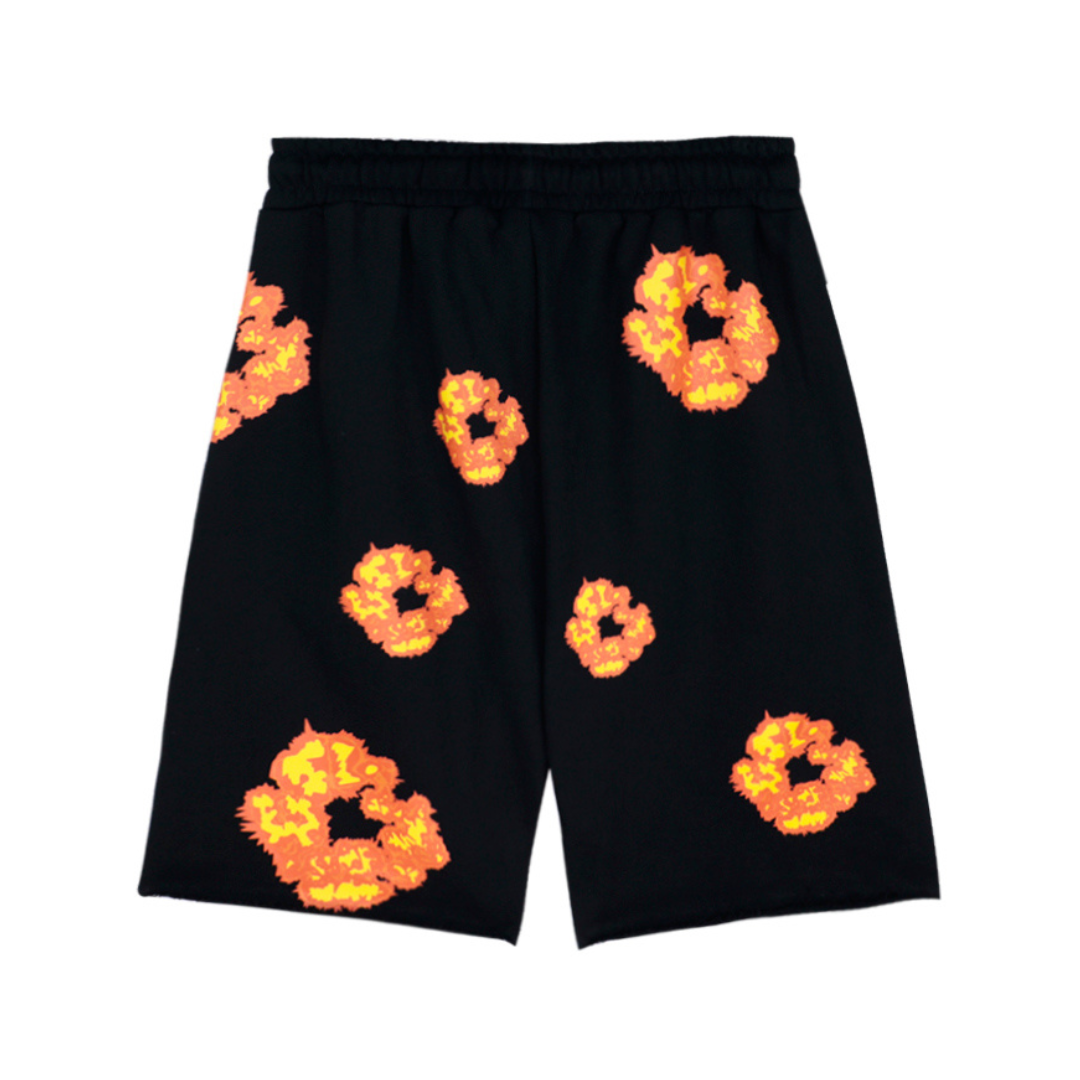 Short Denim Trs Noir