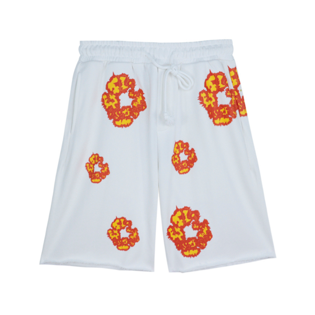 Short Denim Trs Blanc