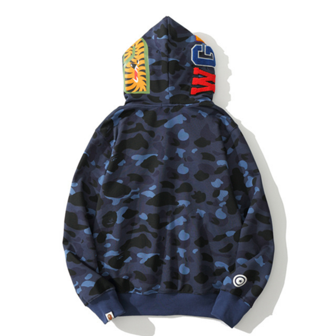 Sweat à Capuche Bape Zippé