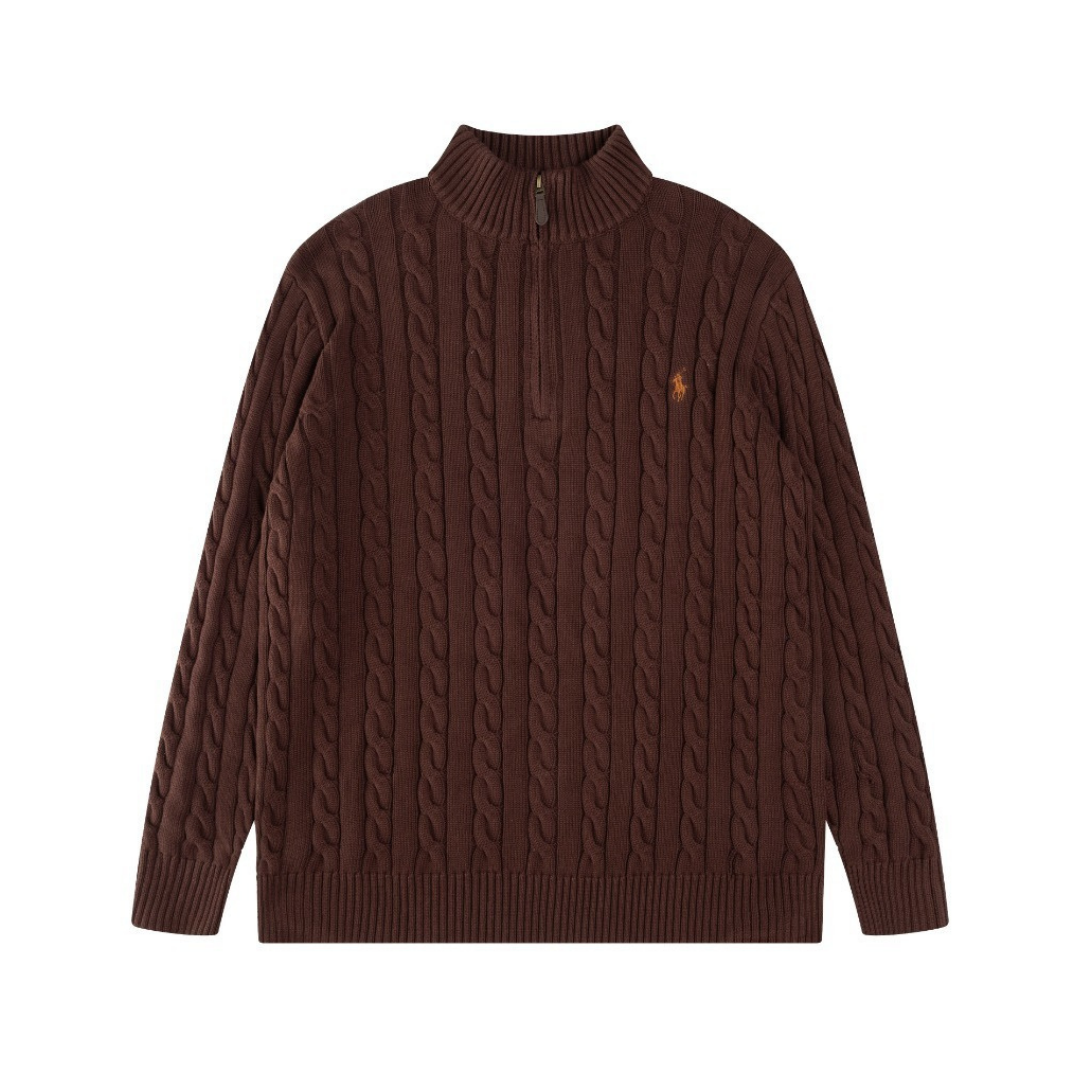 Pull Polo Half Zippé