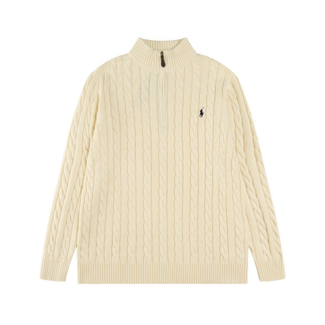 Pull Polo Half Zippé