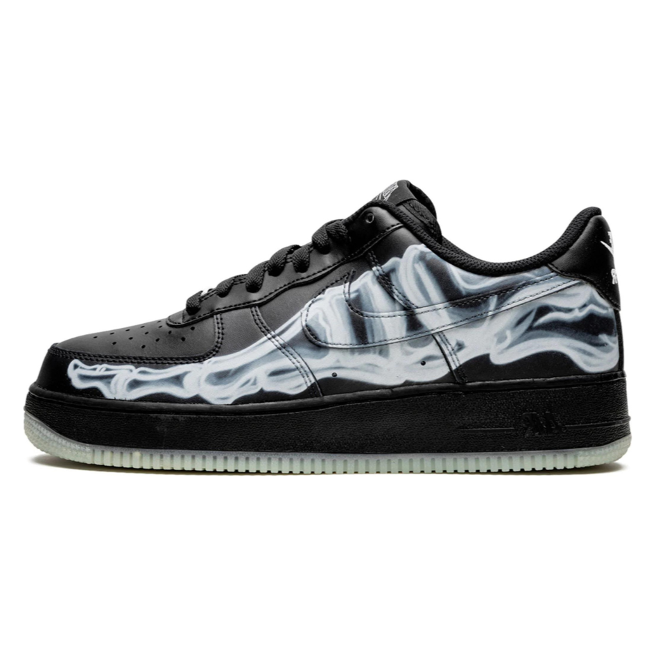 AF1 'Skeleton' Noir