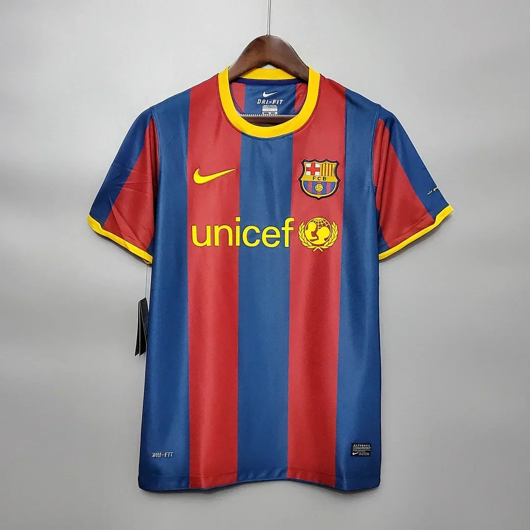 Maillot 2010-2011 Retro Barcelona Home