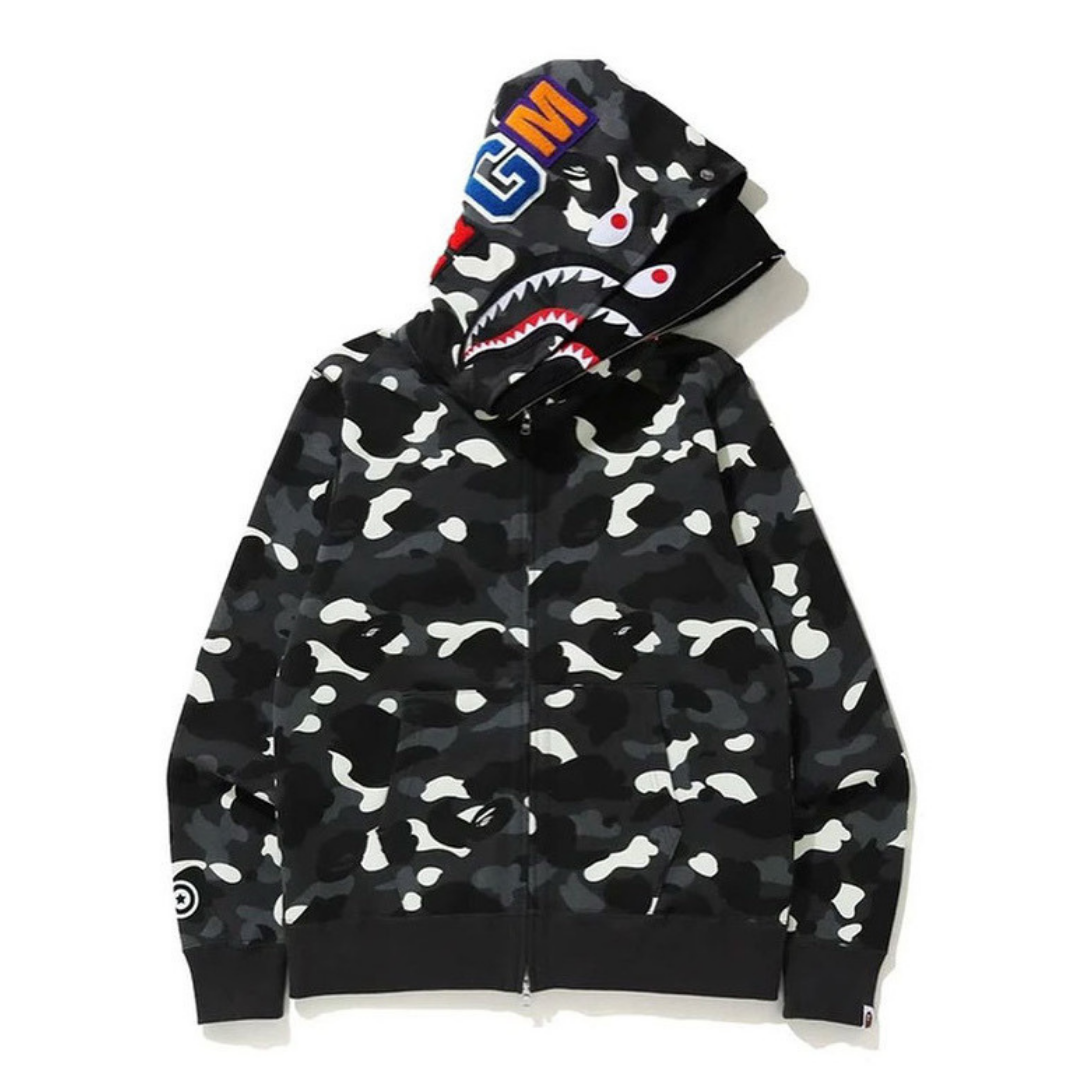 Sweat à Capuche Bape Zippé