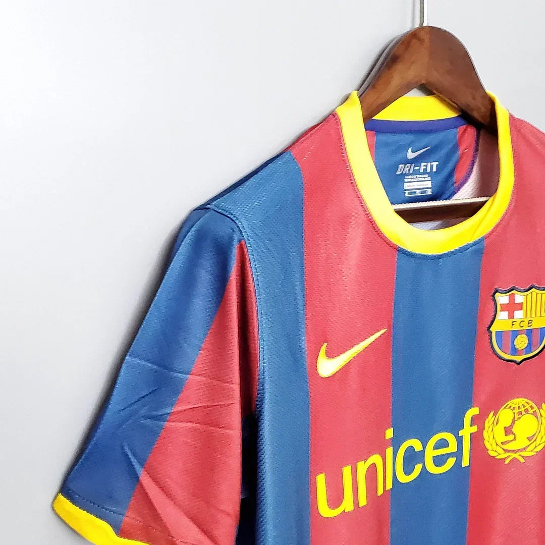 Maillot 2010-2011 Retro Barcelona Home