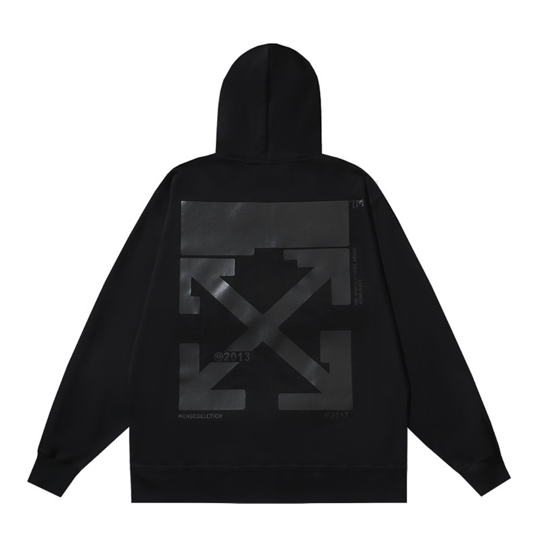 Sweat à Capuche Off-W Monogram Zippé